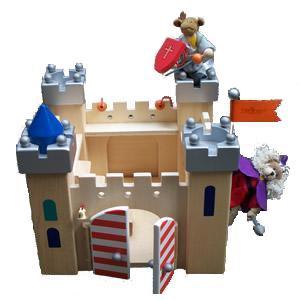 Wooden Castle and Knights