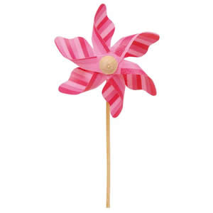 Wooden Handled Windmill