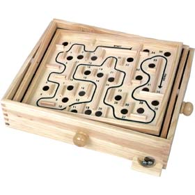 Wooden Labyrinth