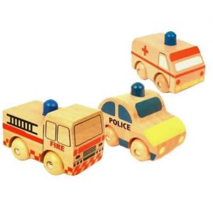 Wooden Rescue Vehicle