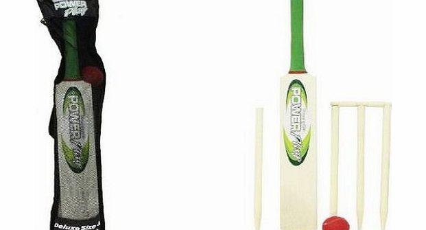CRICKET SET IN MESH CARRY BAG - SIZE 3