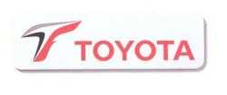Toyota F1 Toyota Logo Sticker