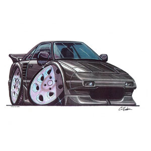 toyota MR2 Mk 1 - Grey T-shirt