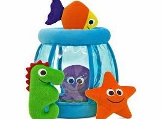 Toys4U Toy Game Fabulous Melissa amp; Doug Deluxe Fishbowl Fill amp; Spill Soft Baby Toy with Four Silly Sea Creatures Kid Child Play