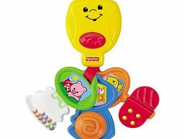 Toys4U Toy Game Fisher-Price Brilliant Basics Nursery Rhyme Keys with Different Activities for Babies To Explore Kid Child Play