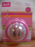 Girls Pink Barbie Doll Touch Push Light