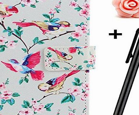 TOYYM iPhone 7 Plus case,iPhone 7 Plus Flip Wallet Case,TOYYM Premium Flower Animal Cartoon Pattern PU Leather Wallet Case Cover Pouch [Magnetic Closure] with Card Slots for Apple iPhone 7 Plus 5.5``,Kicksta