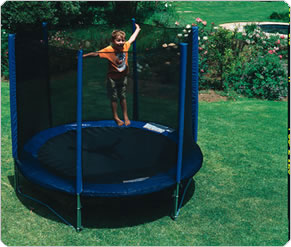 Big Bouncer Trampoline 8ft with Safety Surround