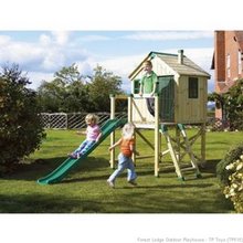 tp Forest Lodge Outdoor Playhouse - TP Toys