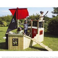 Forest Pirate Galleon Outdoor Playhouse