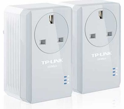 TP-LINK 500MBPS Twin AC Pass Through Powerline