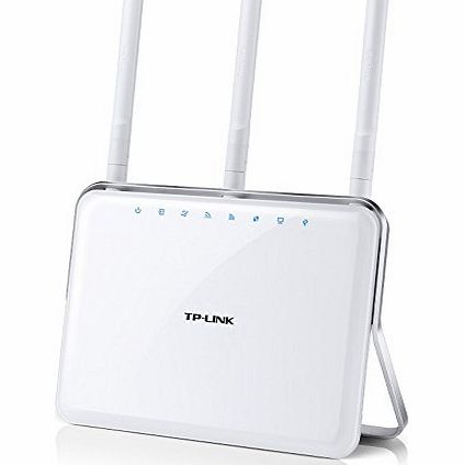 TP-Link Archer D9 AC1900 Wireless Dual Band Gigabit ADSL2  Modem Router (2.4 GHz 600Mbps, 5 GHz 1300Mbps, more targeted and highly efficient wireless connection, increased stability, easy USB sharing)