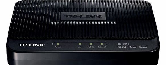 TP-Link TD-8816 ADSL2  Modem Router for Phone Line Connections