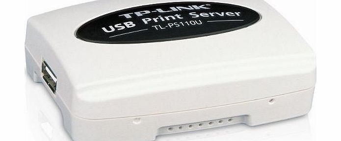 TP-LINK TL-PS110U Single USB2.0 Port Fast Ethernet Print Server