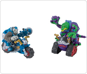 TP Mini Planet Protectors Baddies Doc Tox and Ripp Rill