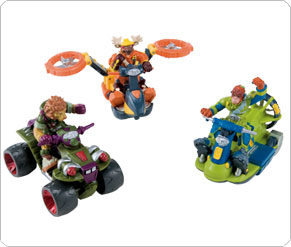 TP Mini Planet Protectors Katand#44; Ace and Ridge