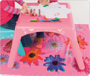 TP Plastic Table - Pink