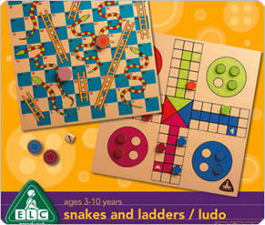 Snakes and Ladders and Ludo