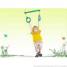 tp Trapeze Bar and Rings Green - TP Toys