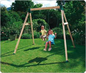 TP Wooden Double Swing