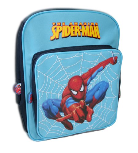 Spiderman Blue Backpack