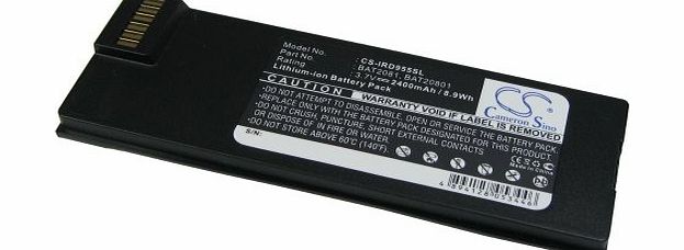 Trade-Shop High Performance Lithium Ion Battery 3.6 / 3.7 Volts / for 2400mAh Iridium - 9555 9575 Satellite Phone Car Charger Replacement BAT20801, BAT2081, BAT31001, BAT - 20801, BAT - 2081, BAT - 31001