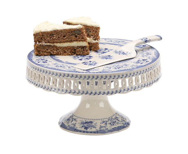 Traditional Cake Stand and Server