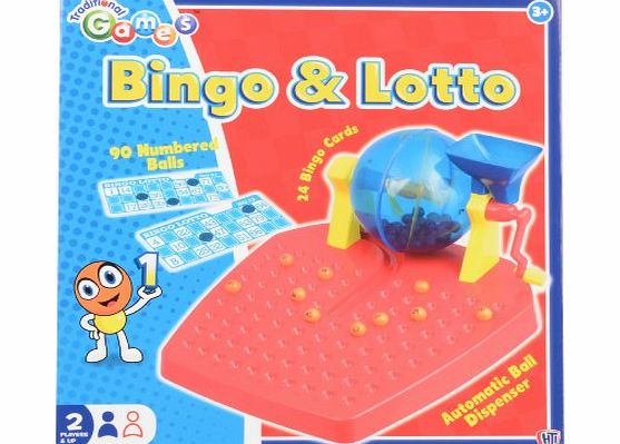 Traditional Games Bingo and Lotto Game Set
