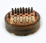 Traditional Games Company Deluxe Travel Chess Set