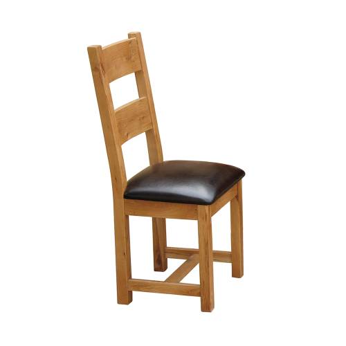 Trafalgar Oak Dining Chair x2