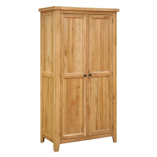 Trafalgar Oak Furniture Trafalgar Oak Ladies Wardrobe 520.018