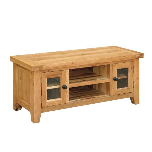 Trafalgar Oak Furniture Trafalgar Oak Large TV Unit