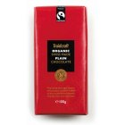 Case of 10 Traidcraft Organic Plain Chocolate 100g
