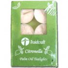 Traidcraft Citronella Tealight Candles - Set of 6
