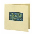 Traidcraft Emerald Flowers Card