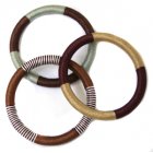 Traidcraft Ethnic Thread Bangles (3)