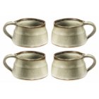 Traidcraft Fair Trade Mugs - Brown (Set of Four)
