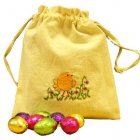 Mini Eggs in a Calico Bag