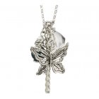 Traidcraft Multi Charms with Butterfly Necklace