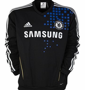Training Wear Adidas 2011-12 Chelsea Adidas Training Sweat (Black)