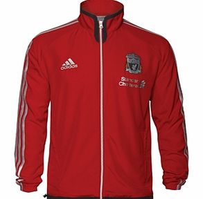 Training Wear Adidas 2011-12 Liverpool Adidas Presentation Jacket (Red)