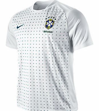 Nike 2011-12 Brazil Nike Pre-Match Training Jersey