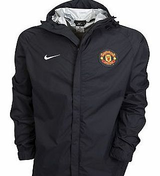 Training Wear Nike 2011-12 Man Utd Nike Basic Rainjacket (Black) -