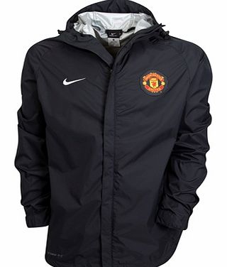 Nike 2011-12 Man Utd Nike Basic Rainjacket (Black)