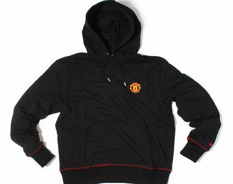 Training Wear Nike 2011-12 Man Utd Nike Core Hooded Top (Black)