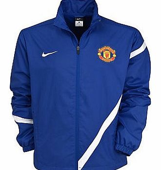 Training Wear Nike 2011-12 Man Utd Nike Sideline Jacket (Blue)