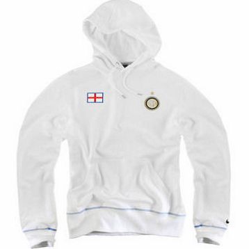 Training Wear Sale Nike 2011-12 Inter Milan Nike Core Hooded Top (White)