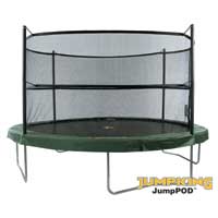 Trampled Underfoot JumpKing JumpPod 12ft Trampoline inc Cover- Ladder and Shoe Net