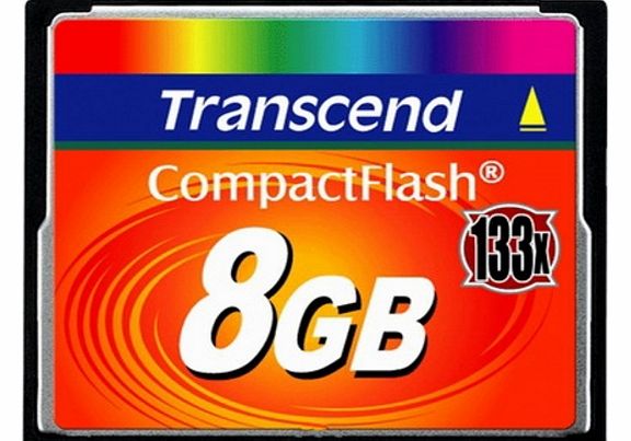 Transcend 133X Compact Flash - 8GB