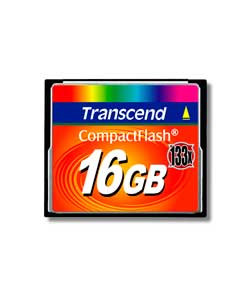 Transcend 16GB 133x CompactFlash Memory Card